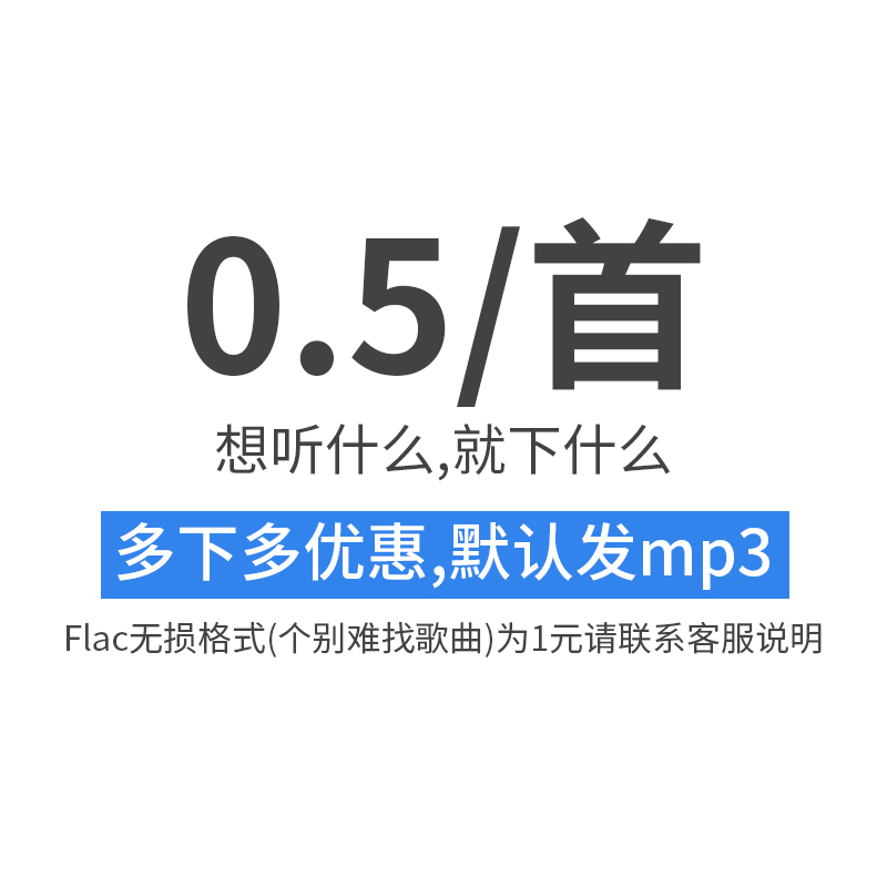 歌曲下载人工找歌MP3代下载付费歌曲高品质FLAC车载音乐DJ下载-图3