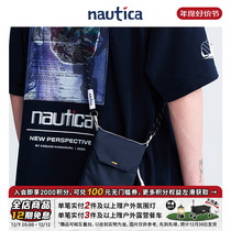 (official) nautica white sail adjustable with inclinable satchel climber climbing sports bag rope AW3313