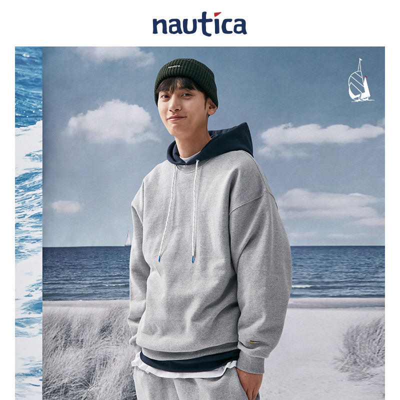 【官方正品】nautica Japan 日系无性别重磅oversize卫衣KW1402