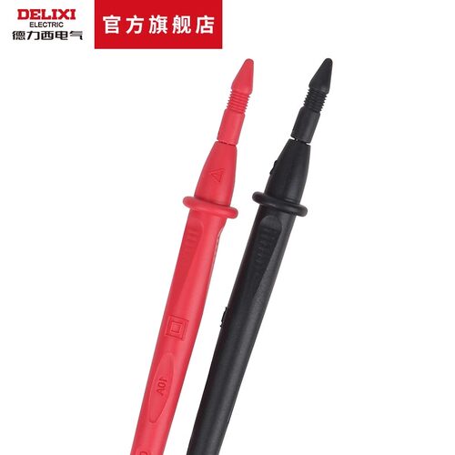 德力西万用表表笔10A600V/1000V通用数字万用表表棒钳形表表笔 - 图2