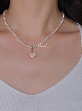 Rina's圣诞雪花可拆卸可打开吊坠