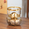 Air lamp, rich and rich, tea stove, kung fu tea set, exquisite production of high-end tea set, kerosene lamp, complete set