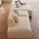 Tofu block fabric sofa removable and washable modular sofa