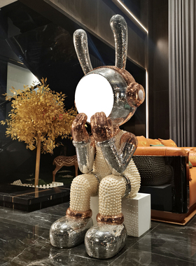 玻璃钢装饰发光现代客厅酒店酒吧