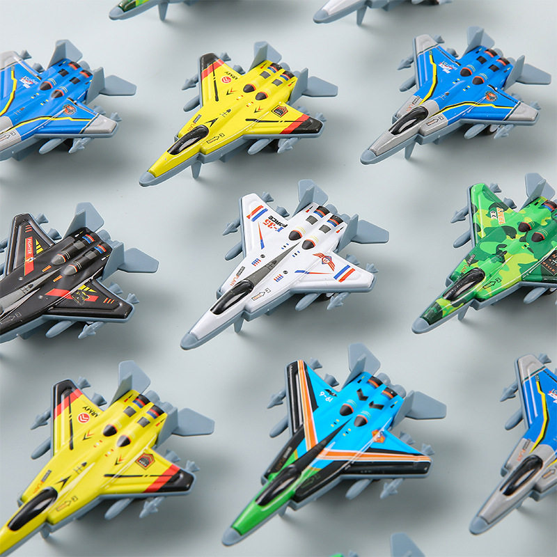 卡通回力战斗机创意玩具幼儿园分享小礼物小学生奖励开学小礼品
