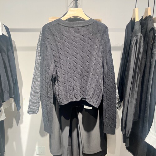 indicia5A302KS081专柜正品标记女装简约圆领羊毛针织衫吊牌价869 - 图2