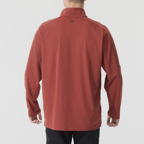 Under Armour安德玛长袖T恤男装秋季款男子半拉链款套头运动上 - 图1