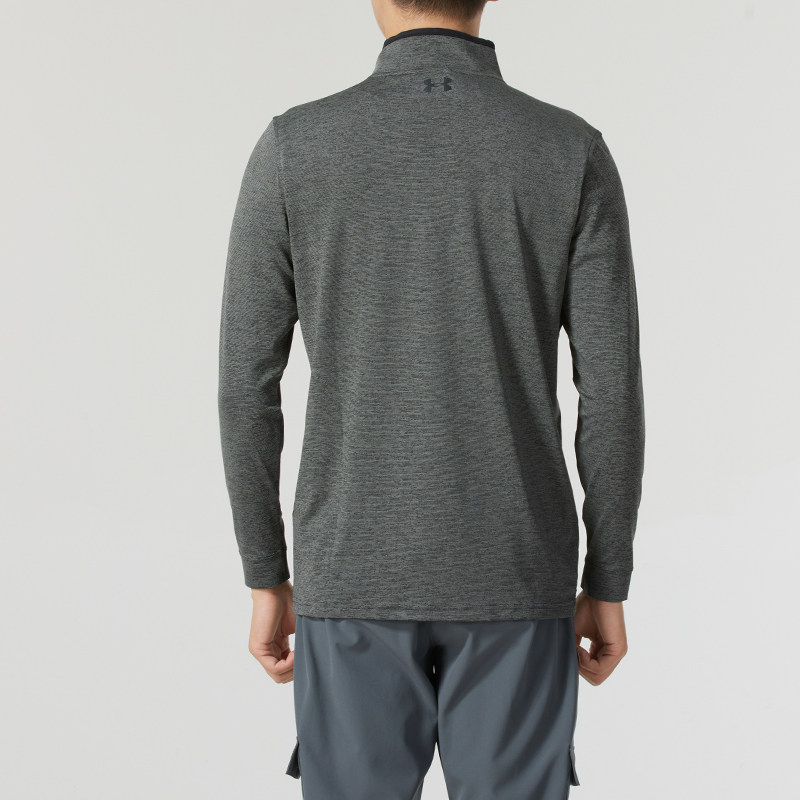 UA安德玛长袖t恤男春季跑步训练运动服透气1/4拉链高领套头衫,淘宝优惠券,粉丝福利购,淘宝优惠卷