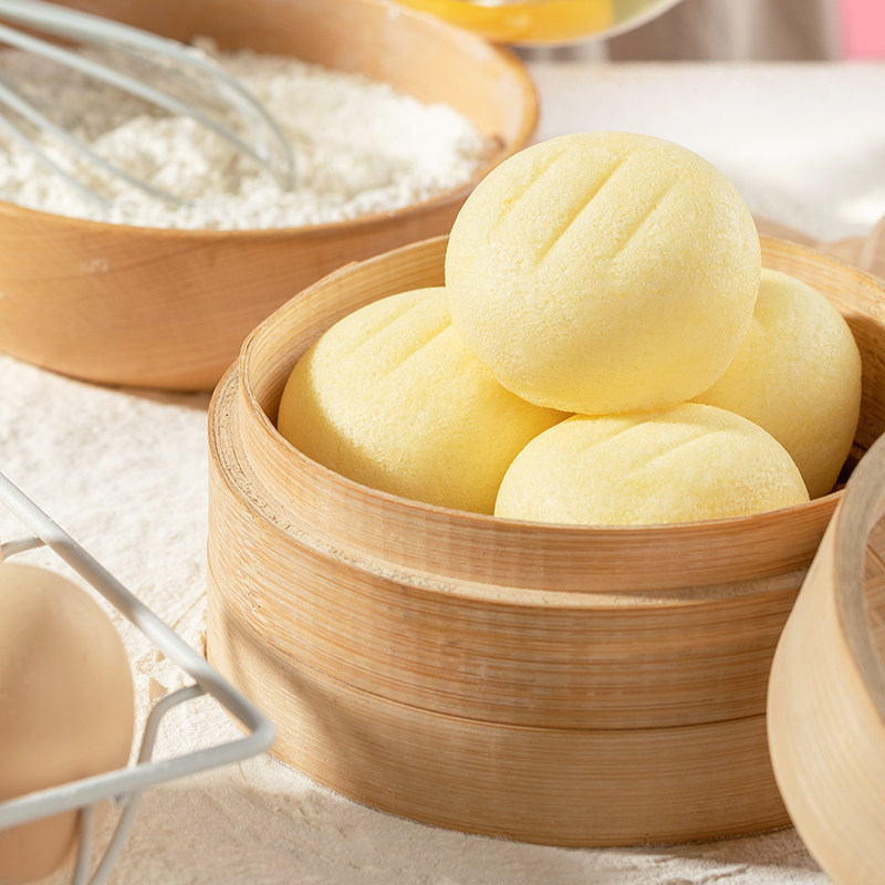 港荣蒸蛋糕奶香小面包整箱早餐营养零食适合儿童老年人的健康食品