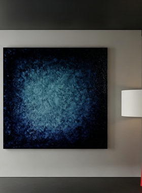 意式极简玄关装饰画新款砂岩肌理高档客餐厅挂画抽象艺术定制壁画