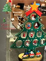 Mini Christmas Tree Decoration Handmade Diy Material Bag Christmas Presents Children Puzzle Toy Table Swing