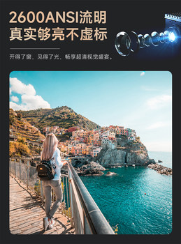 ໂປເຈັກເຕີ Ultra HD 4K ໄຮໄລ້ 5G ກາງເວັນເຮືອນ smart 3D laser projector ເຫມາະສໍາລັບຫນ້າຈໍສະແດງ Xiaomi Huawei