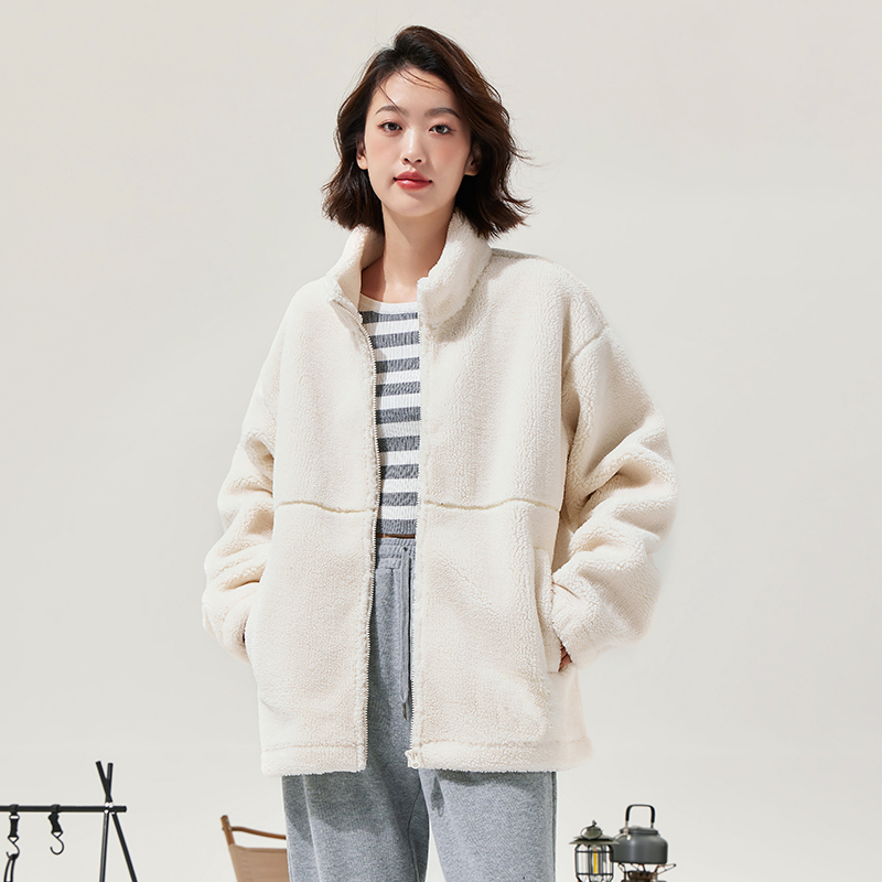 拓路者女装羊羔绒外套