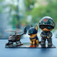 2025 cool military doll ornaments are cute and domineering