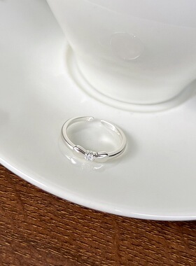 简约戒指不掉色小众蝴蝶结手饰品韩版简约百搭个性尾戒女优雅气质