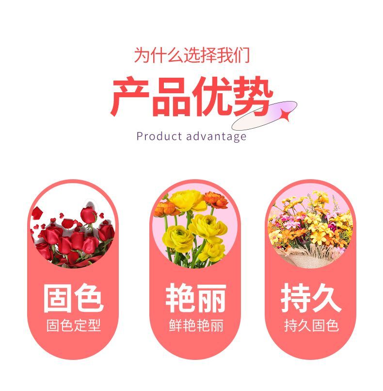 干花固色剂【一喷固色】鲜花干花永生花通用型护色防褪色喷雾碎落-图1