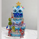 Ultraman Snacks Birthday Cake Decoration