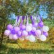 Cute kid rainbow first birthday scene decoration
