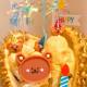 Durian birthday cake decoration diy material package