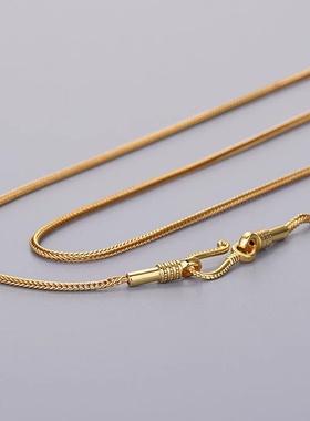 玉弘新款天珠项链大能925银链锁骨链串珠针式厂家直销