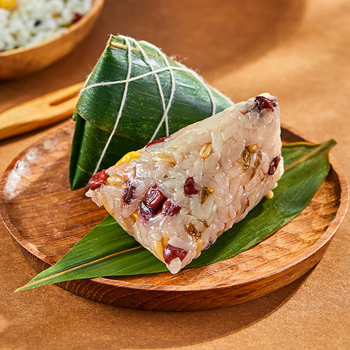 思念粽子榜甜粽440g蜜枣豆沙八宝粽肉咸粽端午粽方便早餐速冻粽子 - 图1