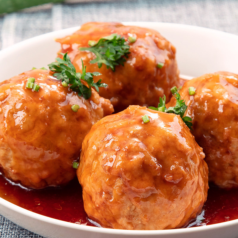 三全扬州狮子头旗舰店四喜丸子红烧狮子头冷冻半成品肉丸加热即食,淘宝优惠券,粉丝福利购,淘宝优惠卷