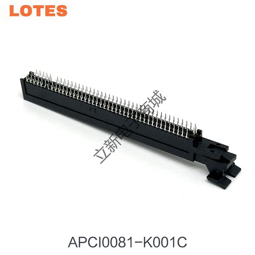 LOTES APCI0081-K001C PCIE显卡插槽 164Pin 16X卡槽鱼尾型带扣 - 图3