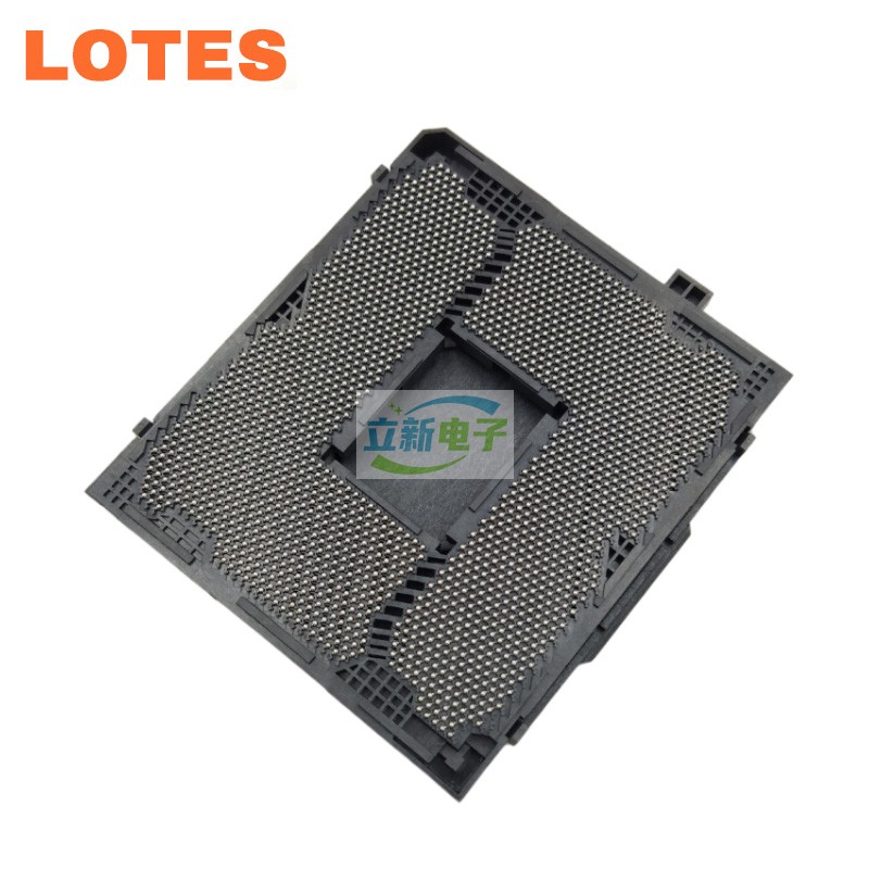 LOTES/得意 AZIF0001-P004C02 LGA2011-3 CPU座子插槽 大锡球底座 - 图0