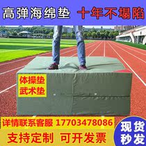 Back Vietnamstyle Sea Cotton Cushion Taekwondo Mat Rock Climbing Training Dance Gymnastics Protection Mat Fold Thickening Jump High Sponge Cushion