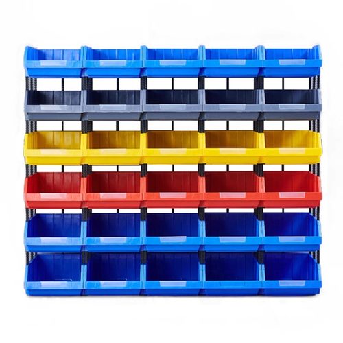 加厚收纳物料盒组合式塑料盒货架盒元件盒工具螺丝盒物料箱零件盒 - 图3