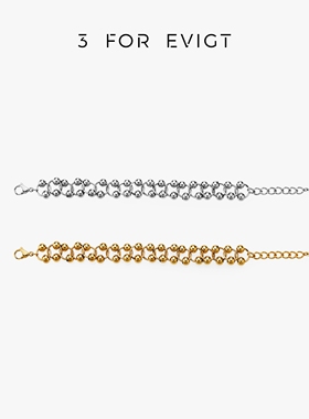 3forevigt情侣款欧美个性手链