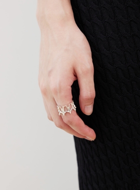 3forevigt戒指皇冠简约