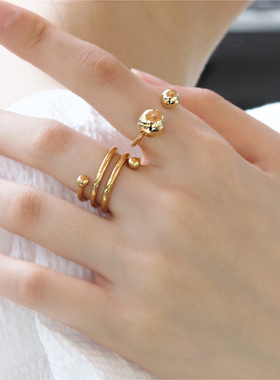 3forevigt戒指开口简约