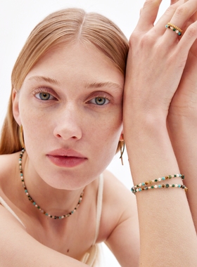 森林项链3forevigt天然石