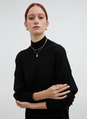 3forevigt女式复古港风项链