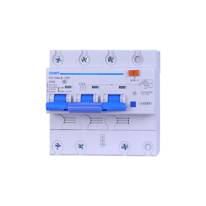 正泰漏电保护器DZ158LE系列小型家用漏保10A-100A空气开关断路器 - 图3