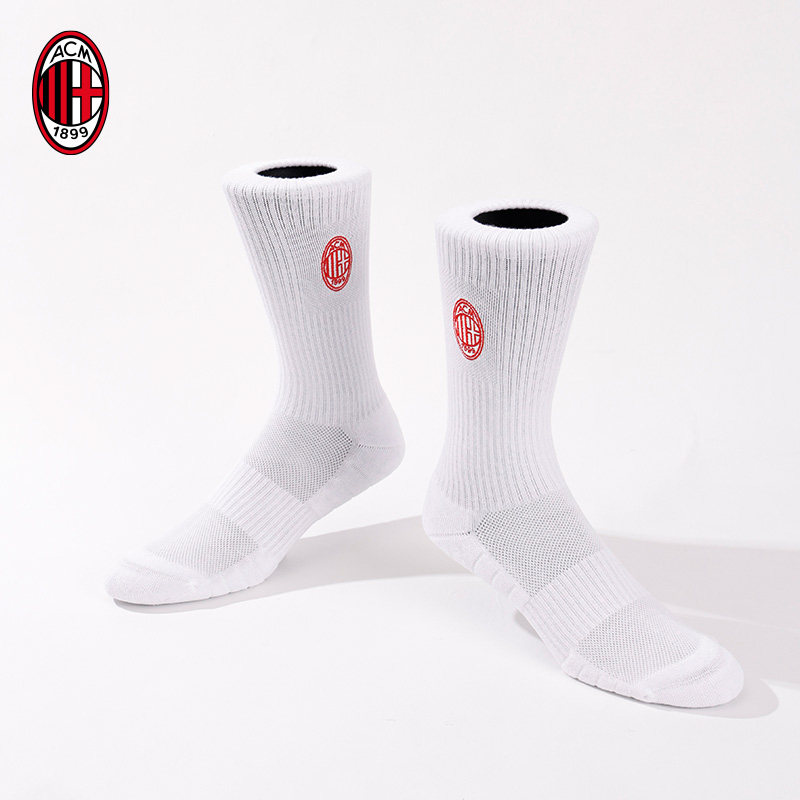 AC米兰运动中筒袜米兰袜子队徽款运动休闲中筒袜球迷用品周边袜子,淘宝优惠券,粉丝福利购,淘宝优惠卷