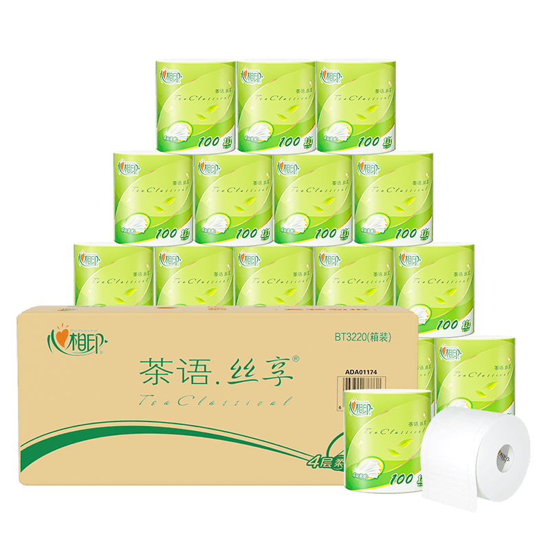 心相印卫生纸卷纸整箱家用实惠装60卷纸巾大卷心心相印卷筒纸厕纸,淘宝优惠券,粉丝福利购,淘宝优惠卷