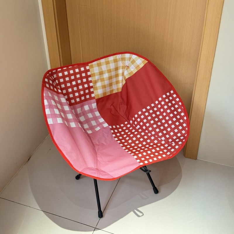 哈喽kt户外折叠椅子便携野餐露营高铁无座可折叠沙滩椅旅行月亮椅,淘宝优惠券,粉丝福利购,淘宝优惠卷