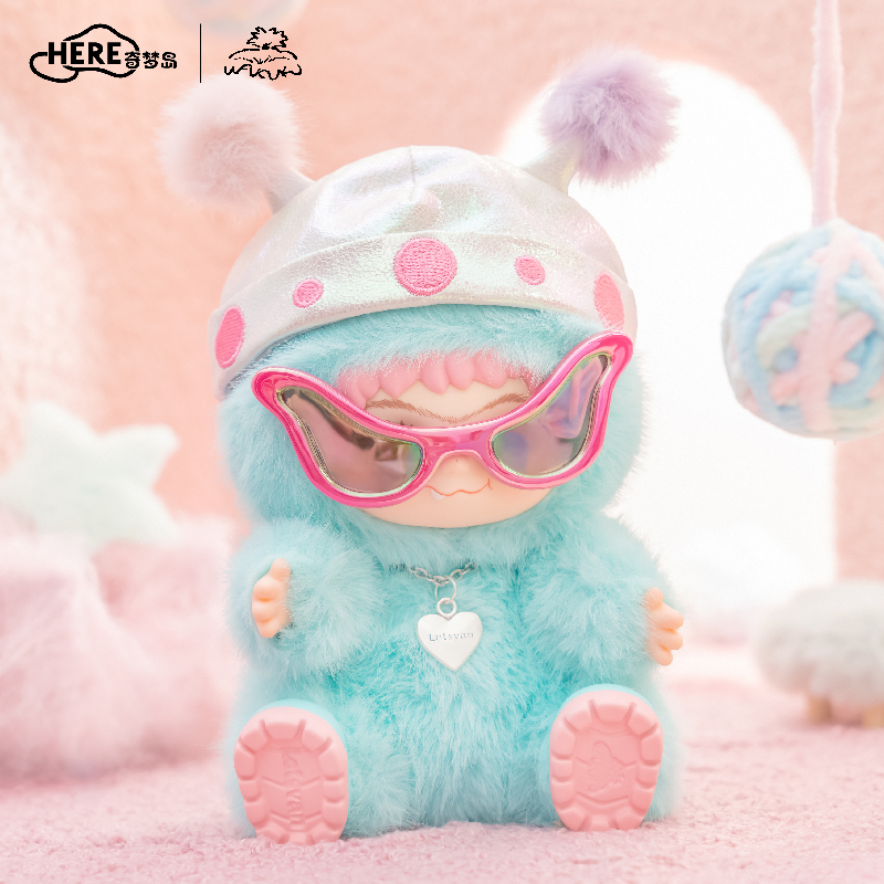 【明星同款】HERE奇梦岛 WAKUKU哇库库毛毛潮趣系列盲盒毛绒手办,淘宝优惠券,粉丝福利购,淘宝优惠卷