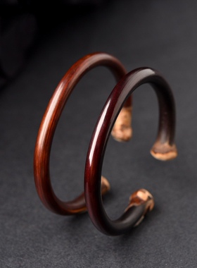 手镯鸡血藤手镯西藏男女