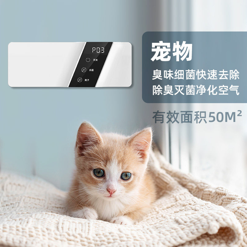 宠物除臭空气臭氧负离子家用除甲醛 拜飞空气净化器