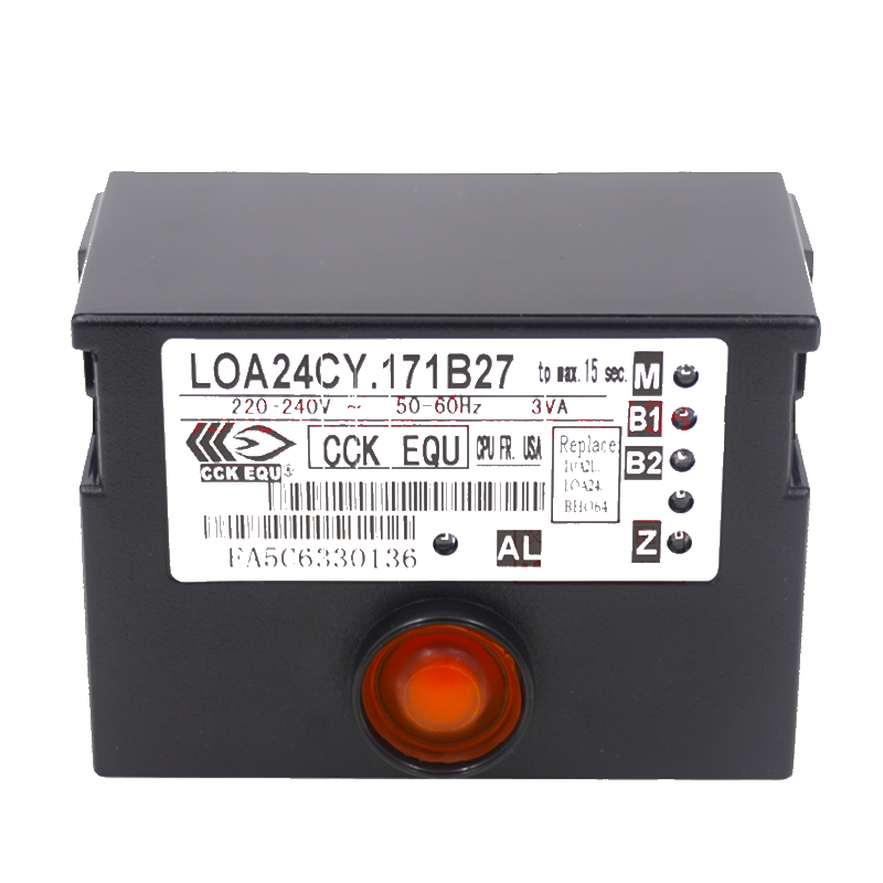燃烧机控制器控制盒锅炉配件LOA24CY.171B27甲醇燃油燃烧器程控器 - 图1