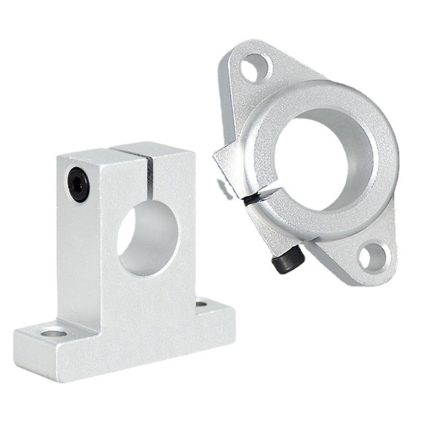 光轴支撑座卧式立式固定铝支架SK SHF 8 10 12 13 16 20 25 30 40 - 图0