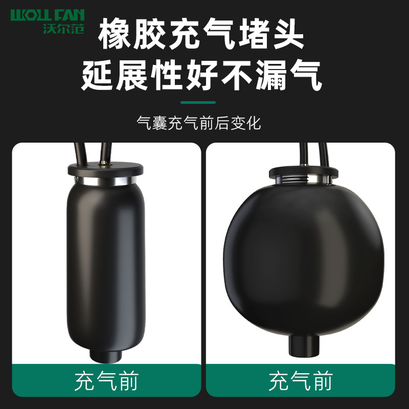 汽车烟雾测漏仪万用气囊管道封堵气囊烟雾机烟雾油堵头皮囊适配器 - 图3