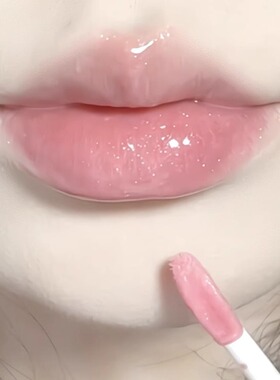 黑兔未来星球唇蜜水光嘟嘟带闪