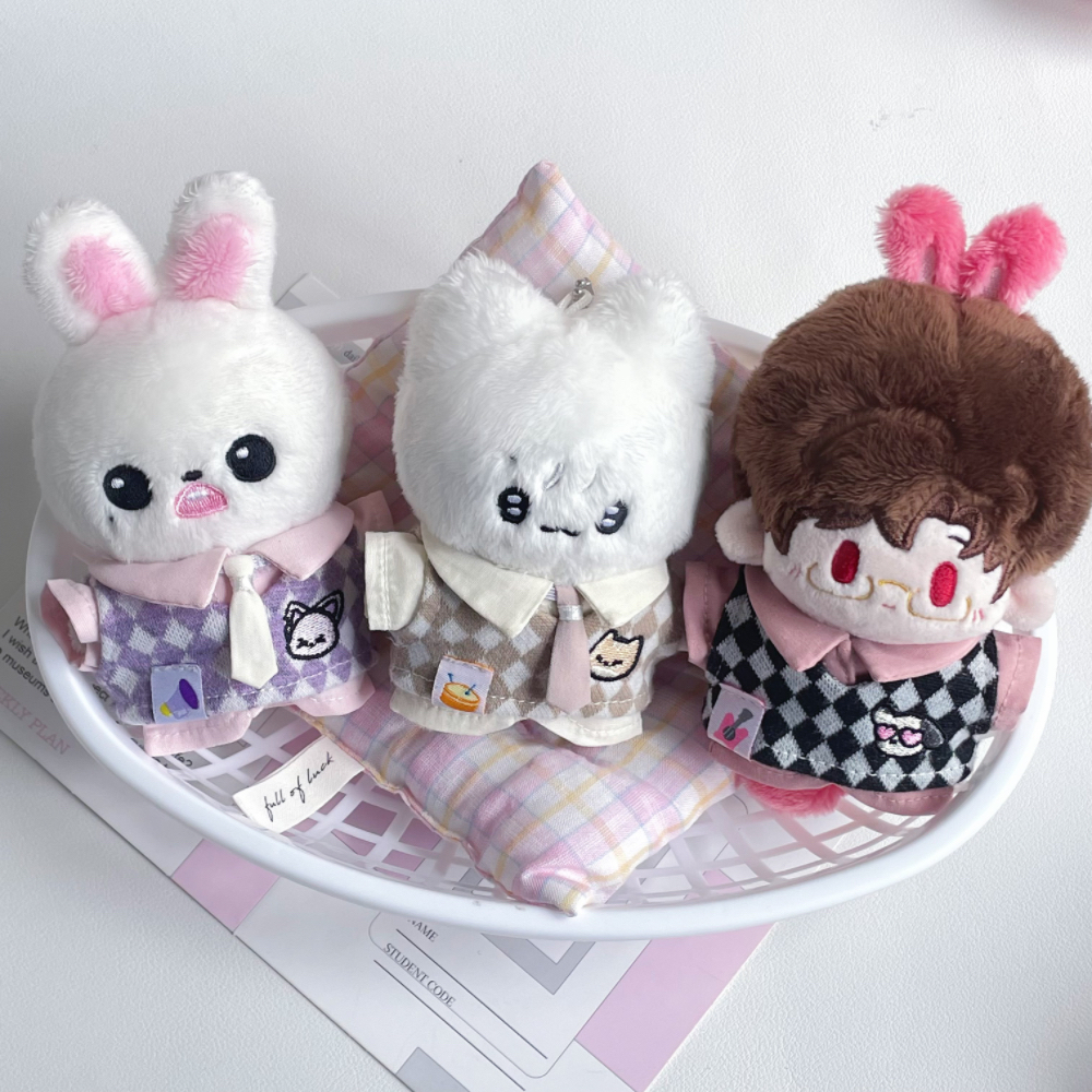 【现货】元气萌想偶像见习生10cm娃衣棉花娃娃衣服 - 图0