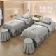 High-end cotton and linen beauty bedspread set of four pieces factory direct sale