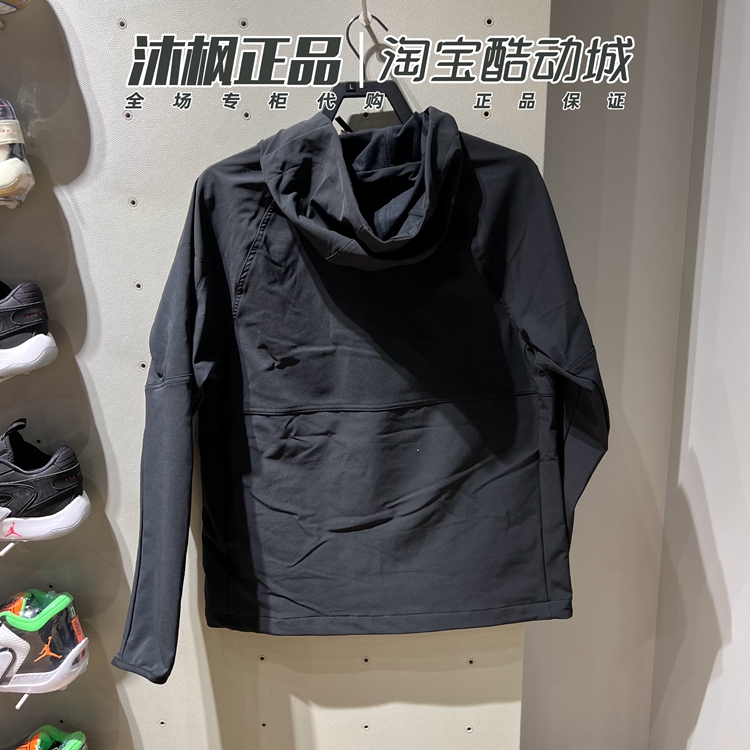 NIKE耐克男外套加绒保暖运动户外宽松防风休闲连帽夹克DQ6594-010-图0