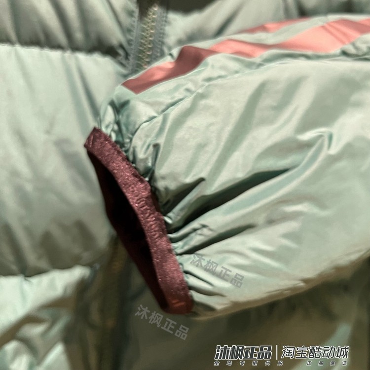 正品阿迪达斯羽绒服男两面穿连帽保暖防风运动外套JM4624 JM4622